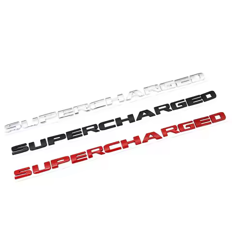 3D Metal Car Sticker Emblem Auto Badge Decal for Land Rover Jeep Supercharged Logo Volkswagen VW Aud