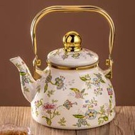1pc Enamel Pot, Coffee Pot, Tea Pot, Large Capacity Water Kettle, Suitable For Gas Stove And Inducti