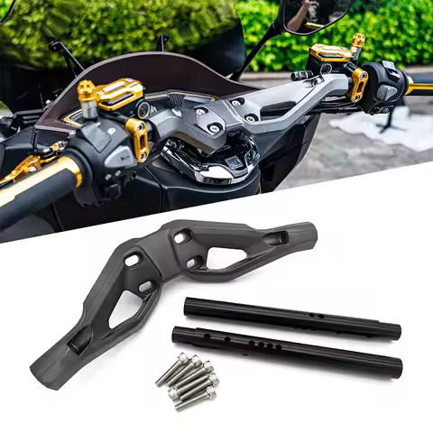 Semspeed Motorcycle CNC Handle Bar Mount Handlebar Clip Ons Support For Honda PCX 160 150 125 2012-2