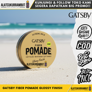 GATSBY Fiber Pomade Water Base Extreme Hold Pomade Minyak Rambut Pria 80 gram