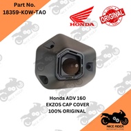 Honda ADV 160 ekzos exhaust end cap tail cover 100% original 18359-K0W-TA0
