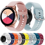 20mm Silicone Strap for Samsung Galaxy Watch 3 41mm/Galaxy 42mm/Gear Sport/Galaxy Active/Active 2 Watch Band Strap Accessory