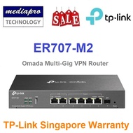 TP-LINK ER707-M2 Omada Multi-Gigabit VPN Router 1× 2.5G WAN and 1× 2.5G WAN/LAN ports - 5 Year Local
