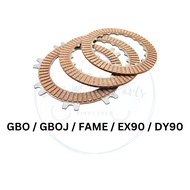 CLUTCH PLATE SET CLUTCH DISC SET MOTOR HONDA GBO GBOJ FAME C90 GB6 DEMAK EX90 AVETA DY90