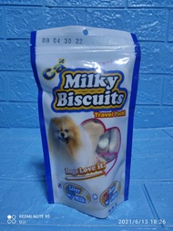 MILKY BISCUITS (70g) LIVER W/ MILK   dog biscuits.. calcuum.milky biscuits are great tasting biscuit