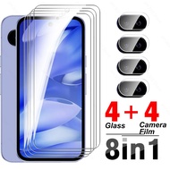 8in1 Unlocking Tempered Glass Screen Protector For Google Pixel 9a Pixel9a 9 A Camera Lens Protectiv