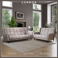🔥 Free Install 🔥 Common Space - Reen 2+3 Seaters Velvet Sofa | Cushion 沙发 142-29
