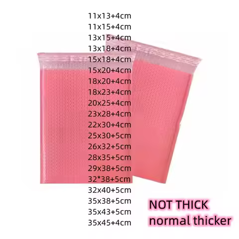 Not Thick Small Big 11x13 29x38cm Bubble Bag for Packing Envelope Mail Bubble Mailers for Small Busi