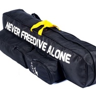 Longfin Bag/Longfins/Longfin Bag/Never Freedive Alone Dunkel