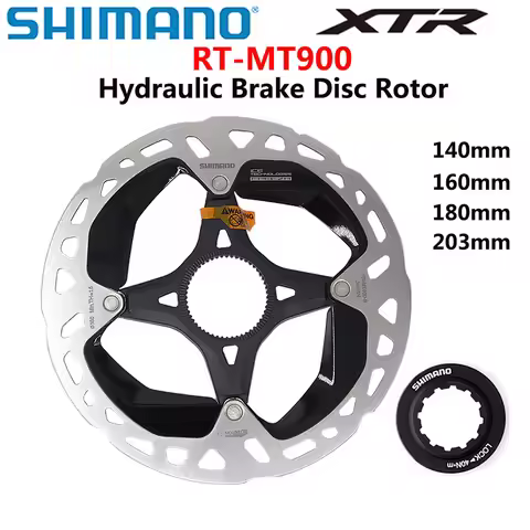 Shimano XTR MT900 Hydraulic Brake Disc Rotor Center Lock 140/160/180/203mm