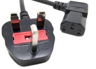 (eWin) F447 3 Pin Power Cord Moulded - 1.5m