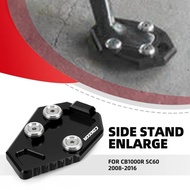 For Honda  CB1000R CB 1000R CB 1000 R Motorcycle Foot Stand Kickstand Side Extension Support Plate A