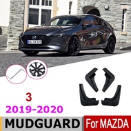 Car Mud Flaps Mazda 3 2020 BM BN 2019 Mudflaps Splash Guards Mud Flap Mudguards Fender Front Rear Styling Car Accessories