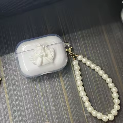 luxury Pearl Pendant case For Lenovo LP2pro LP5 PRO LP23 LP3pro LP40pro LP19 LP12 LP80pro Case soft 