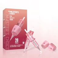 20Pcs Disposable Tattoo Cartridge Needles 1RL 0.25mm Round Liner Long Tape Permanent Makeup Eyebrows