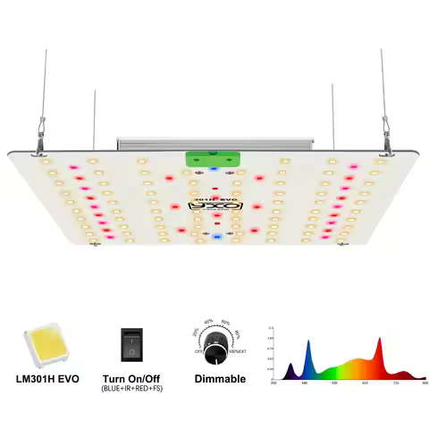65W 120W LM301H EVO LED Grow light Veg and Bloom Phytolamp for Grow Tent Plant Full Spectrum Hydropo
