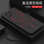 Iqoo13 Phone Case iqoo13 New Style Protective Case High-End Simple Mecha Red vivoiqoo Silicone Soft 