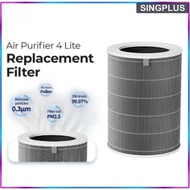 Original Xiaomi Mijia Air Purifier 4 / 4 Pro Filter Replacement Air Purifier 3-layer High Efficiency Filtration