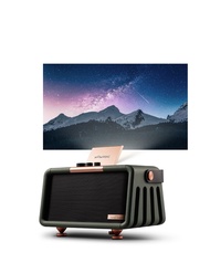 X300 Outdoor Projector, Battery Powered Projector, Portable Projector with WiFi and Bluetooth, 16W H