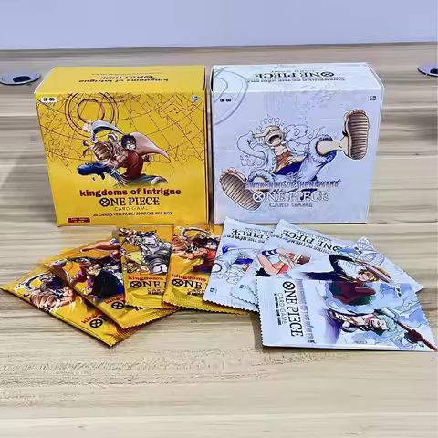 2025 Hot sale 40/300Pcs Anime ONE PIECE card TCG OP-05 Luffy Zoro Shanks Trading Collection Card for