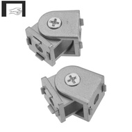 2 Pcs Aluminum Alloy Pivot Joint for Aluminum Extrusion Profile 2020 Series Flexible Pivot Joint 202