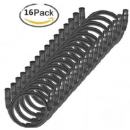 16pcs 1m dmx Cables 3Pin XLR Cable Male to Female M/F Foil+Braided Shielded Audio Cable