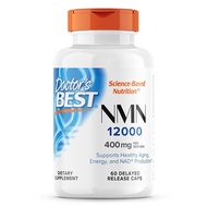 Doctors Best NMN 12000+ CoQ10 - NAD+ Supplement Original Import from the USA Boost Your Health with