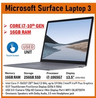 MICROSOFT  SURFACE LAPTOP / SURFACE PRO / BOOK / LAPTOP GO  2 in 1 TOUCHSCREEN LAPTOP 12.3"inch DISPLAY(1 YEAR WARRANTY T&amp;C) Win 10/11 Pro