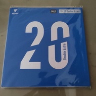 Original VICTAS V20 DOUBLE EXTRA Rubber Rubber Bat Bet Ping Pong Table Tennis New And Seal