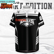 【Free Custom Name & Number】AMIGO Sublimation Microfiber Jersey T-shirt Design Eagles Jersey Shirt Ma
