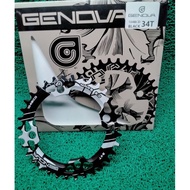 CHAIN RING GENOVA 34T 104bcd