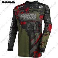 New Style NEW MTB Santa Cruz Bike Jersey Men's Downhill Jerseys Mountain Shirts Offroad DH Motocross