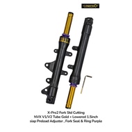 HYPERTECH Y15 Y16 NON-ABS NVX V1 & V2 NMAX NVX V3 NOVA AX200 X-PRO XPRO2 FORK STD CUTTING LOWERED 1.