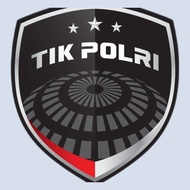 Emblem Bordir Timbul TIK Polri Plus  Logo Polda