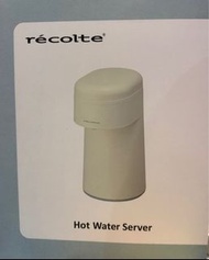 Recolte hot water service 即熱式飲水機