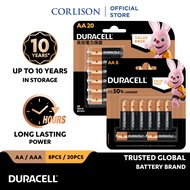 Duracell Alkaline AA/AAA Batteries, pack of 8s/20s