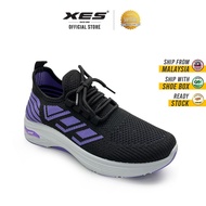 XES BSLCKL500 Ladies Sporty Breathable Sneakers ( Black / Almond )