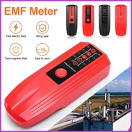 EMF Reader Digital Electromagnetic Radiation Detector Tester Handheld Digital LCD EMF Reader Tester 