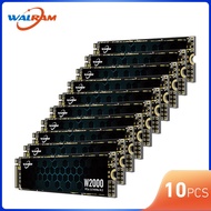 WALRAM 10ชิ้น M.2 SSD NVMe 256GB 128GB 512GB 1TB M2 PCIe โซลิดสเตทไดรฟ์2280ฮาร์ดดิสก์ภายใน HDD สำหรับโน็คบุคตั้งโต๊ะ Igdxch
