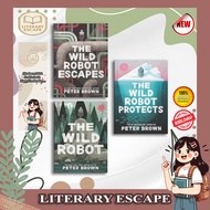 The Wild Robot Series 3 Books Collection Set By Peter Brown (The Wild Robot, The Wild Robot Escapes,
