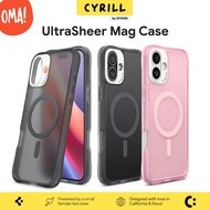 Cyrill [Spigen] iPhone 16 Case - UltraSheer Mag | Magnetic Extra Bounce Protective Case