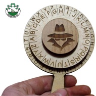 [Whcart] It Escapes Room Cipher Wheel Cipher Wheel Creative Secrets  Games Escapes Room Reques