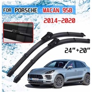 Porsche Boxster 911 986 981 987 Cayenne 9Pa Macan Caymam Panamera High Grade Hybrid Silicon Wiper Bl