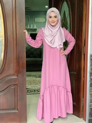 Jubah Muslimah Plus Size S - 7XL