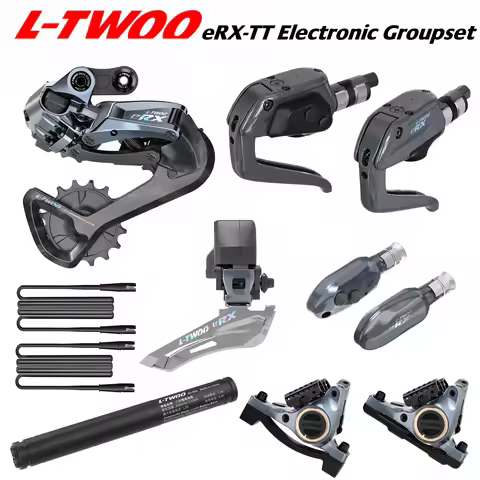 LTWOO eRX-TT / eR9-TT Electronic Groupset, Time Trial & Triathlon Bikes Groupset, Replaceable batter