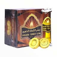 Golden Bakhoor Charcoal Arang Bukhoor Oud Agarwood Gaharu Coal