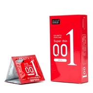 ถุงยางอนามัย OLO ผิวขรุขระ บาง 0.01 มม.  เทคโนโลยีญี่ปุ่น (10 ชิ้น / 1 กล่อง) CONDOM OLO SIZE 49-54 MM.