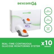 Dexcom G6 – 10x Sensors + FREE 1x Transmitter