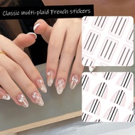 ️coco ️Plaid Stick, Ombre Stick, Nail Tip Fench Stick, Nail Tip Fen