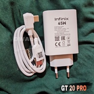 Charger infinix GT 10 Pro, GT 20 Pro Fastcharging 45W. Original Super Charger Infinix